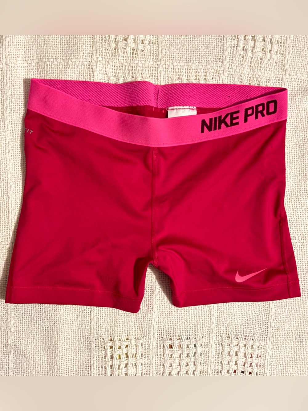 Nike Pro Hot Pink Athletic Shorts